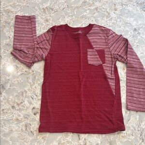 Cat & Jack Red Long Sleeve Tee